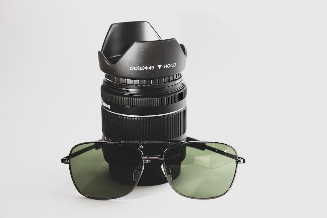 Camera Lens And Sunglasses