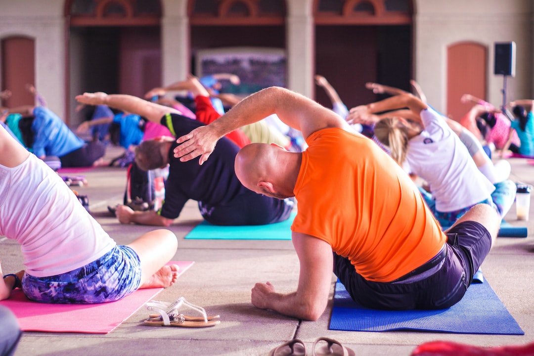 A Group of People Doing Yoga