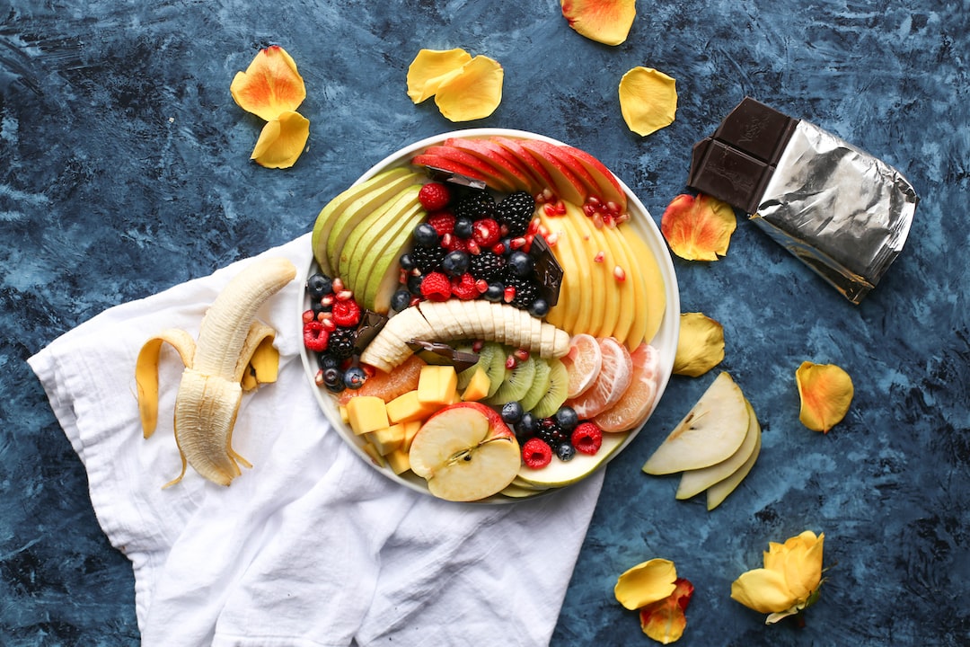 A Plate Of Fruits